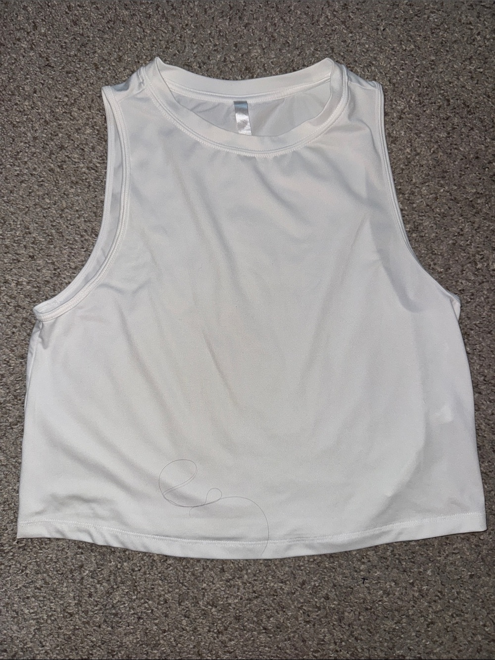 Fabletics Women’s White Sleeveless flow Tank Top
